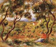 Pierre Renoir The Vines at Cagnes Sweden oil painting artist